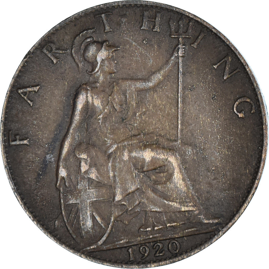 Moneta, Gran Bretagna, Farthing, 1920