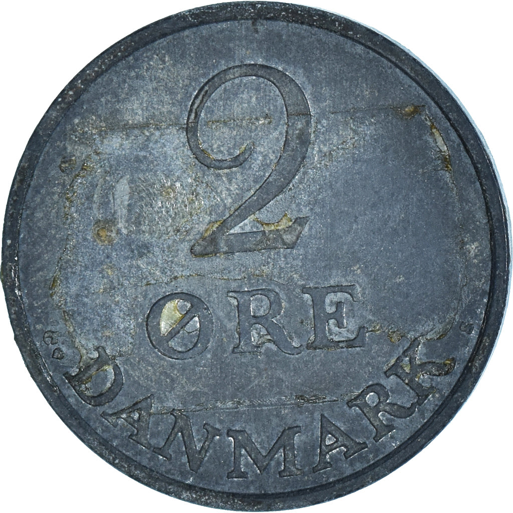 Monnaie, Danemark, 2 Öre, 1959
