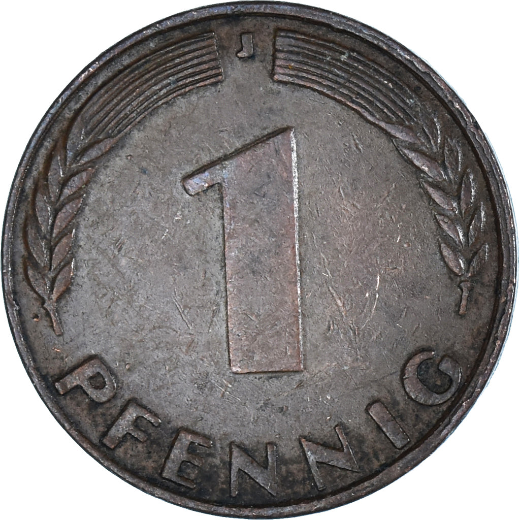 Moneta, Niemcy, Pfennig, 1949