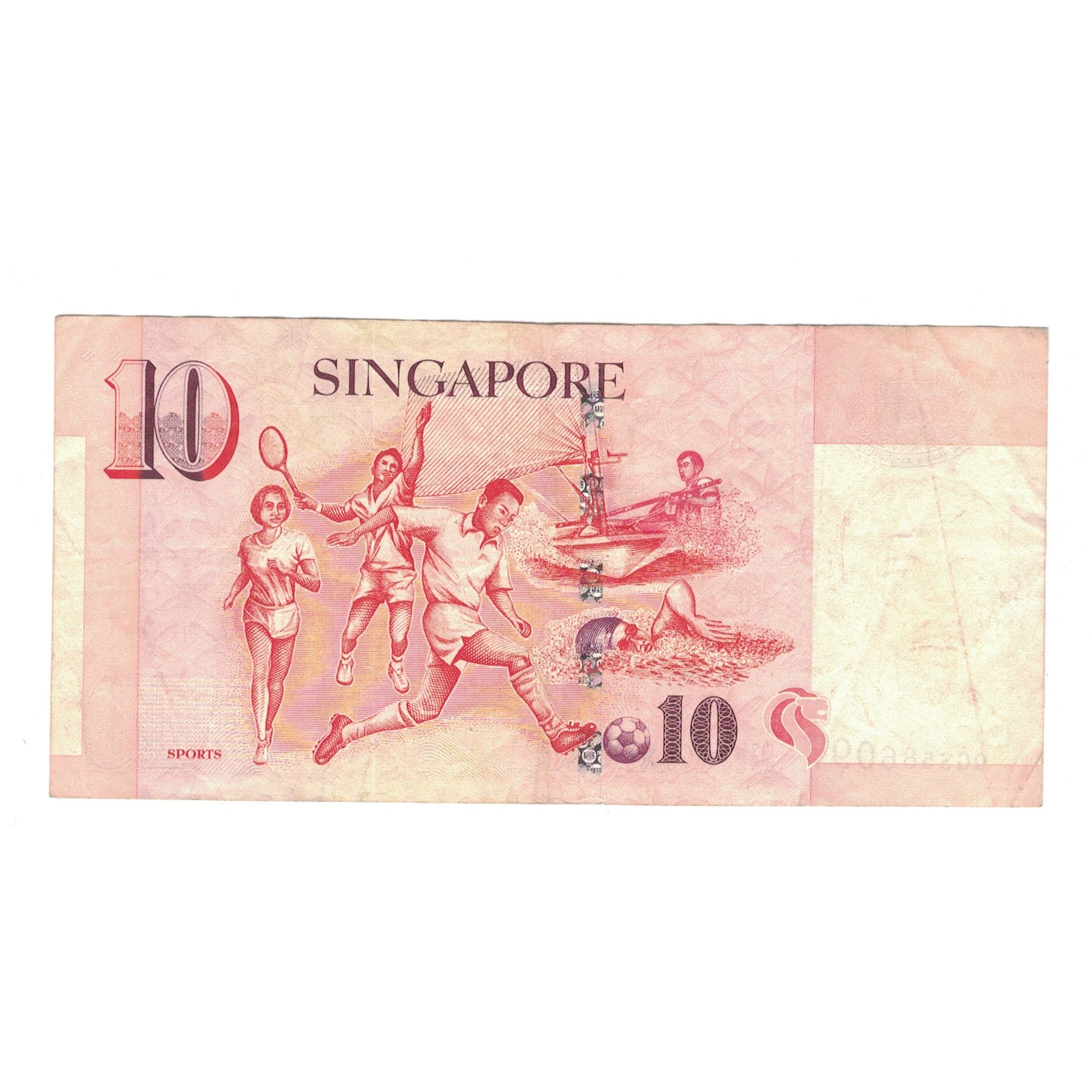 Banknote, Singapore, 10 Dollars, Undated (1999), KM:40, EF(40-45)