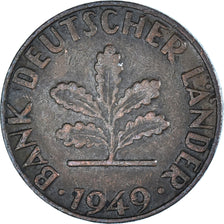 Coin, GERMANY - FEDERAL REPUBLIC, Pfennig, 1949