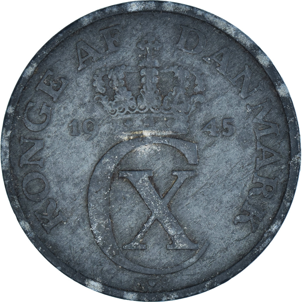 Moneda, Dinamarca, 5 Öre, 1945