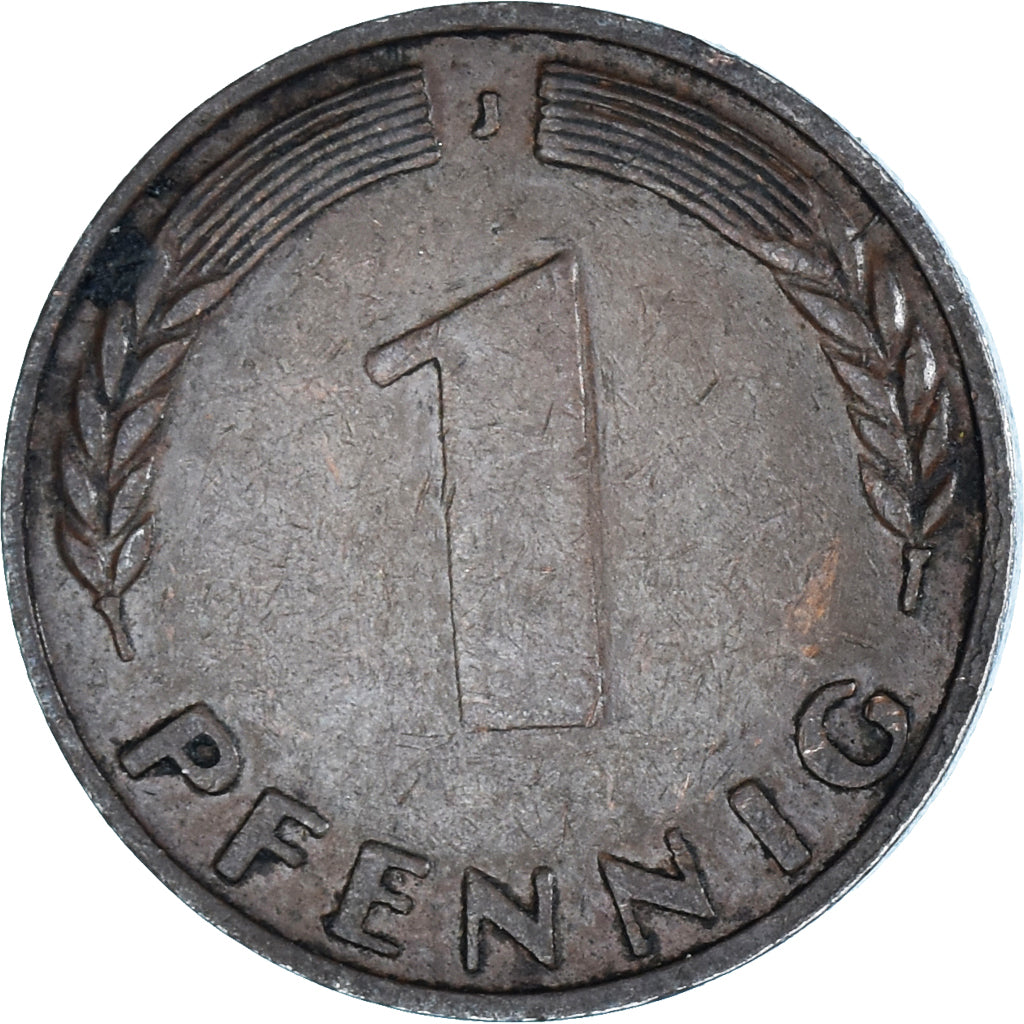 Coin, GERMANY - FEDERAL REPUBLIC, Pfennig, 1949