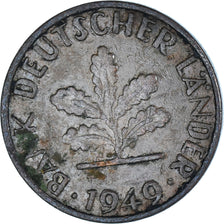 Coin, GERMANY - FEDERAL REPUBLIC, Pfennig, 1949