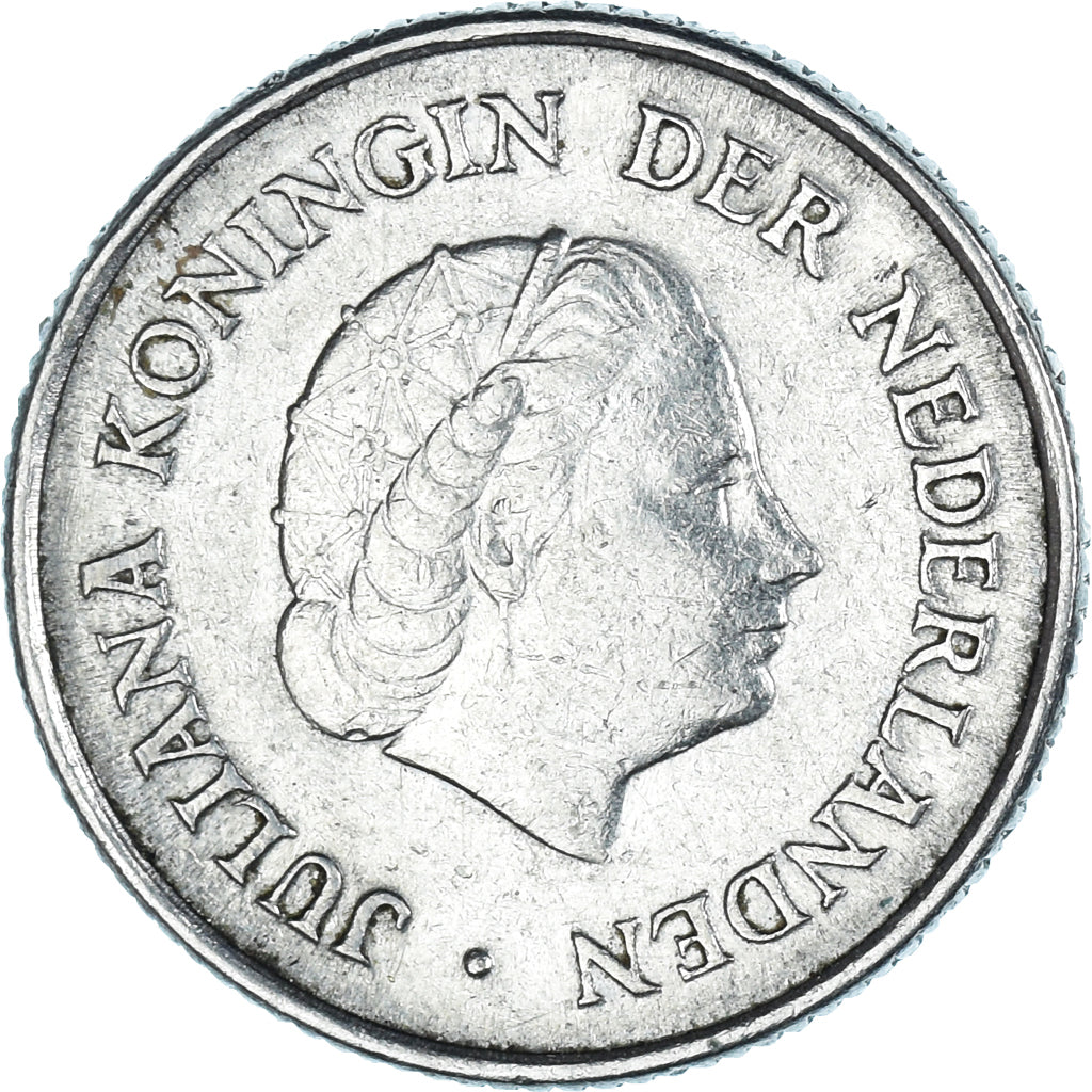 Moneda, Países Bajos, 25 Cents, 1950