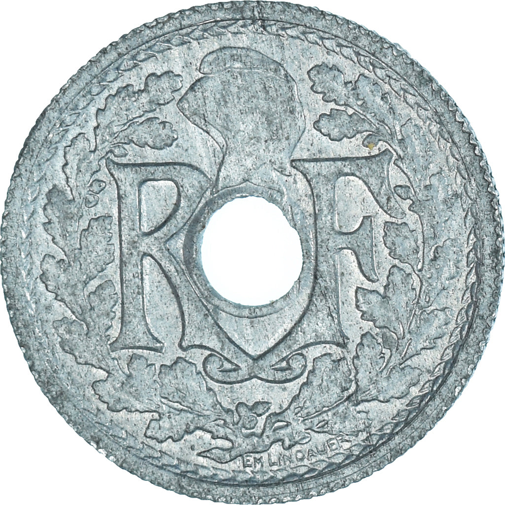 Moneta, Francia, 10 Centimes, 1945