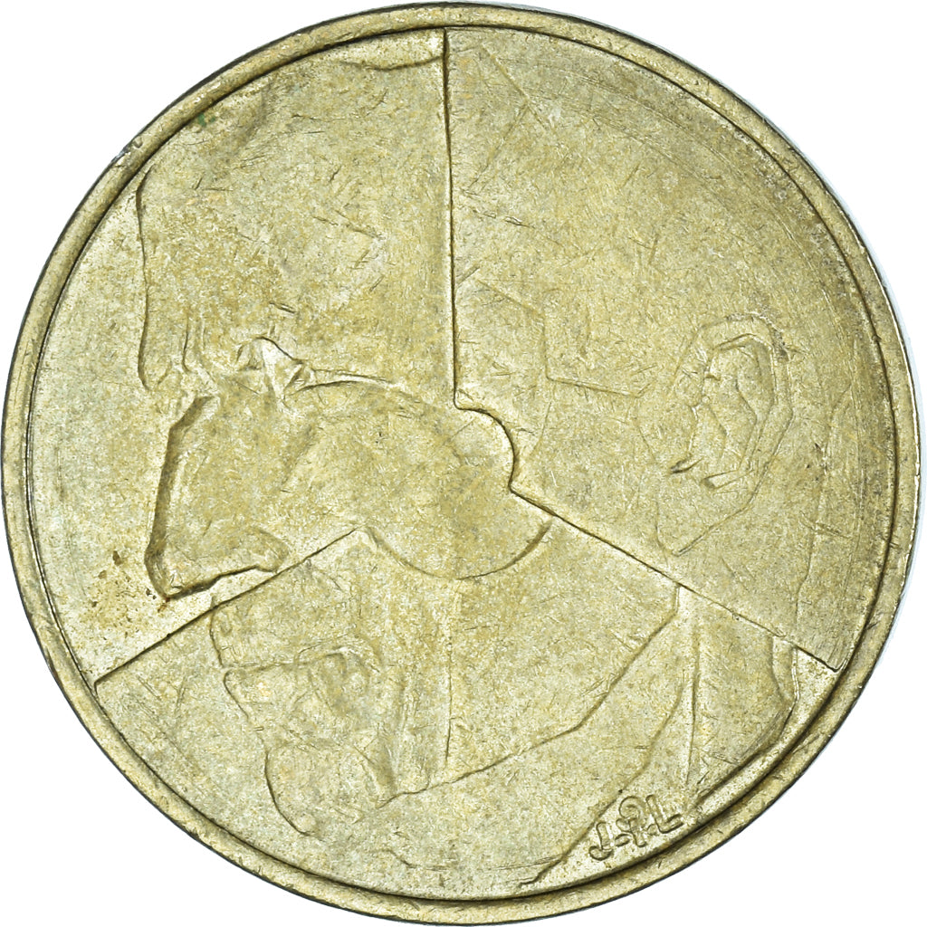 Moneta, Belgio, 5 Francs, 5 Frank, 1986