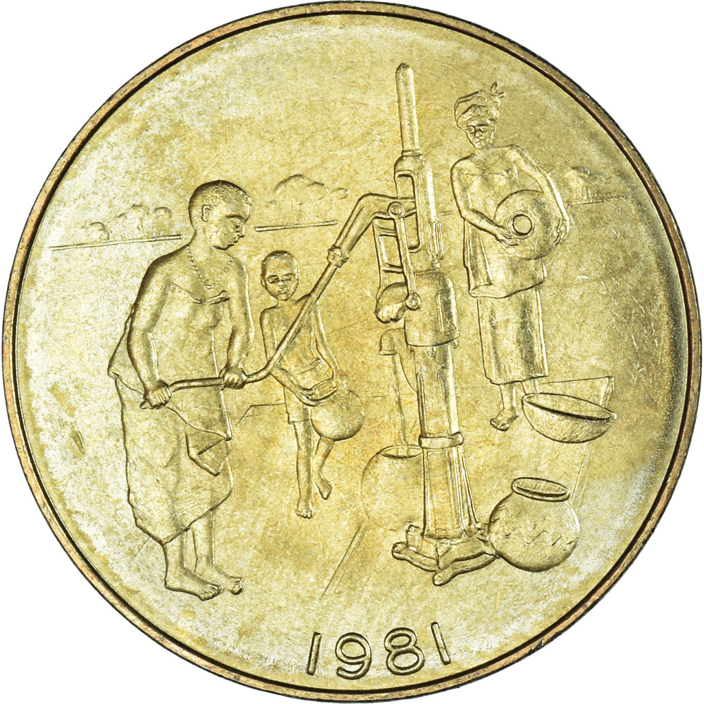 Moeda, Estados da África Ocidental, 10 Francs, 1981