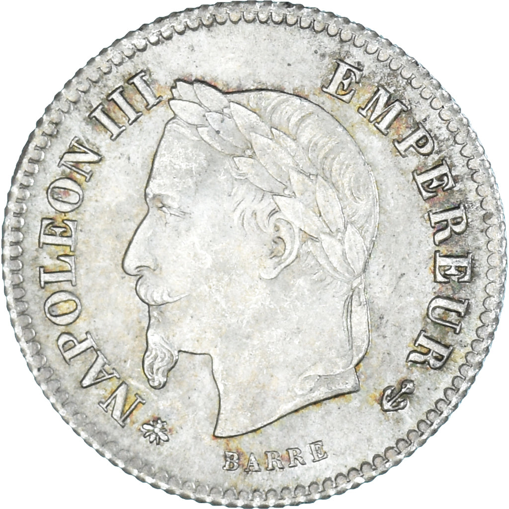 Coin, France, 20 Centimes, 1867