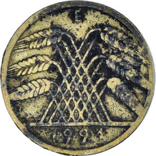 Coin, GERMANY, WEIMAR REPUBLIC, 10 Rentenpfennig, 1924