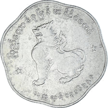 Munten, Myanmar, 25 Pyas, 1954