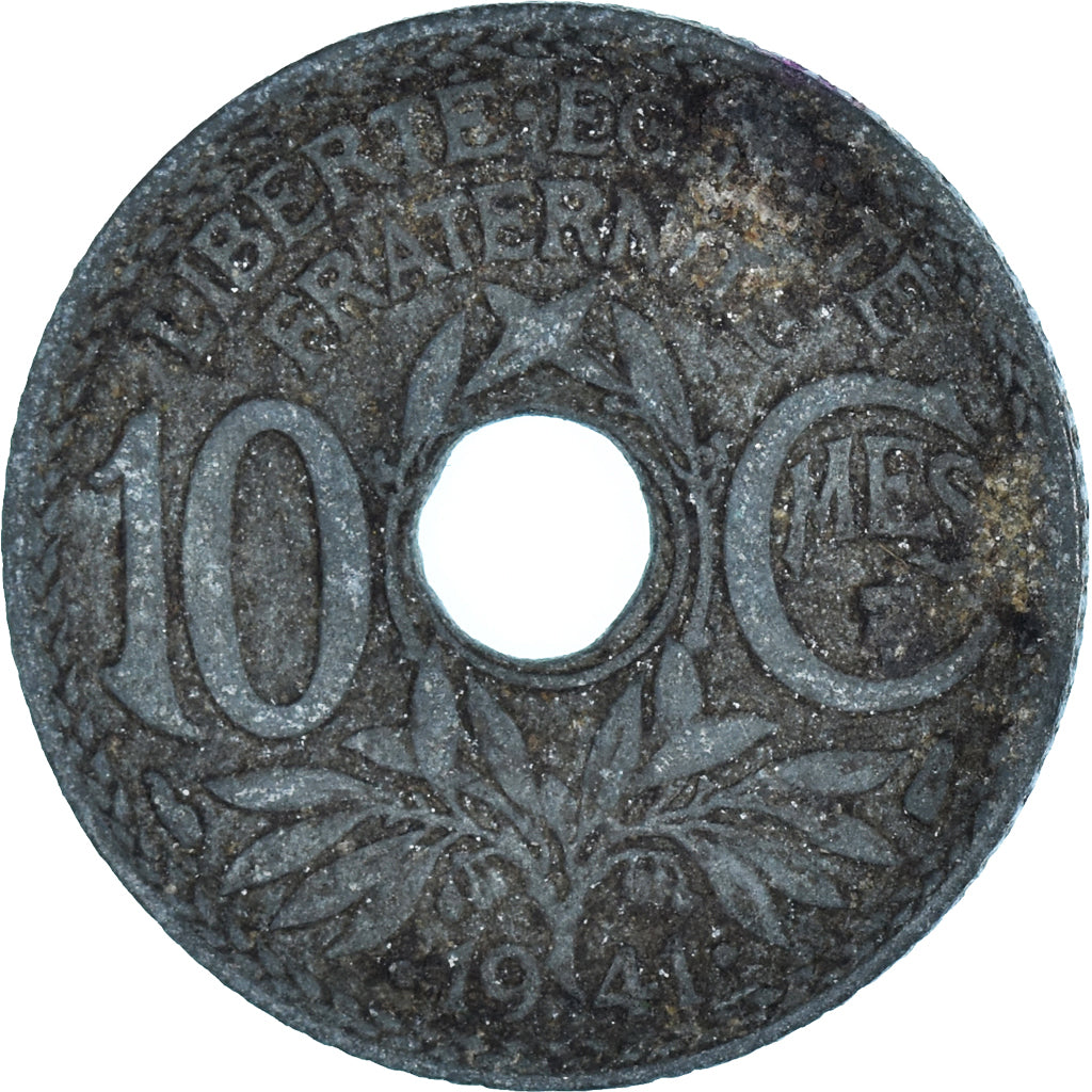 Münze, Frankreich, 10 Centimes, 1941