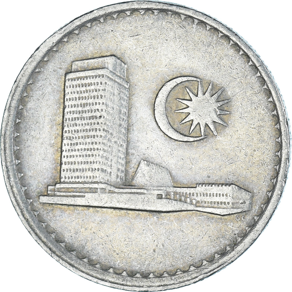 Münze, Malaysia, 10 Sen, 1981