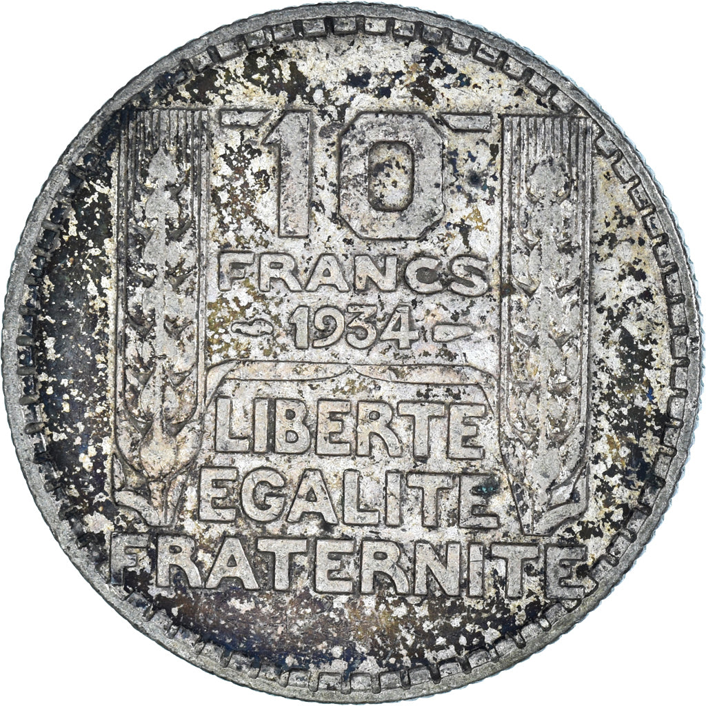 Coin, France, 10 Francs, 1934
