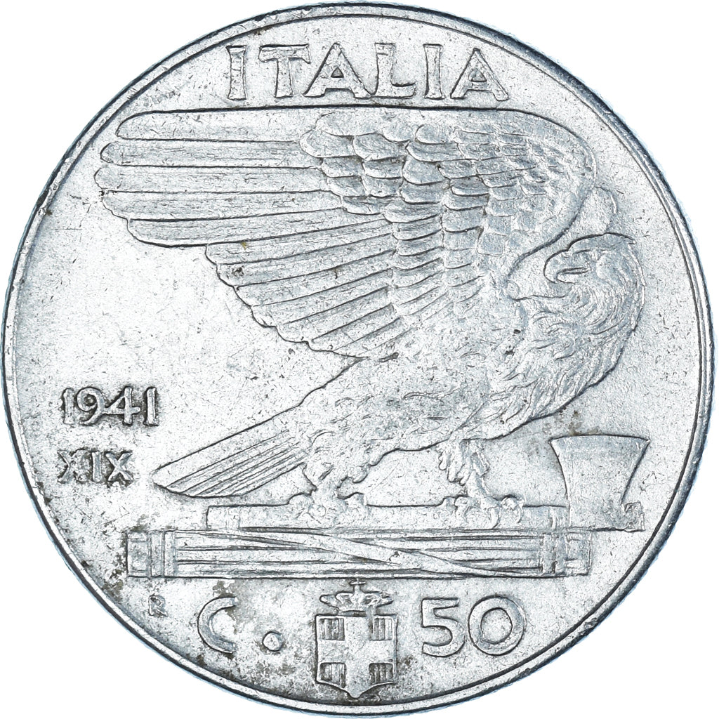 Moneta, Włochy, 50 Centesimi, 1941