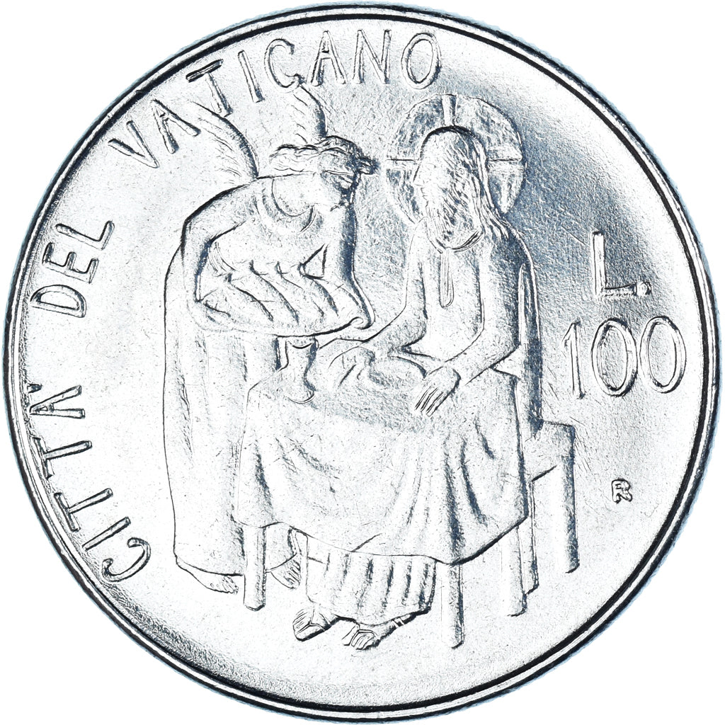 Moneta, Watykan, 100 Lire, 1989