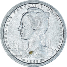 Coin, French West Africa, Franc, 1948