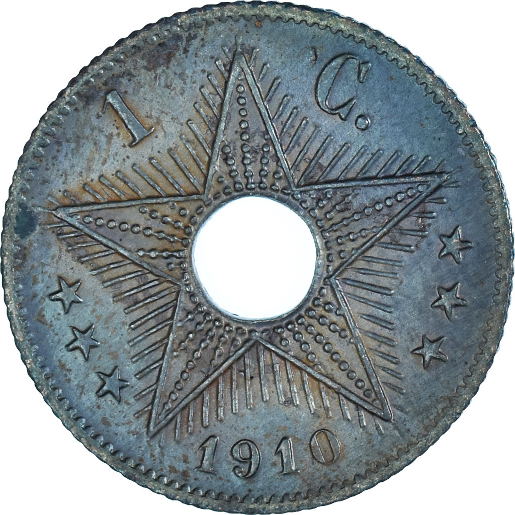 Monnaie, Congo belge, Centime, 1910