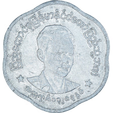 Moneta, Myanmar, 25 Pyas, 1966