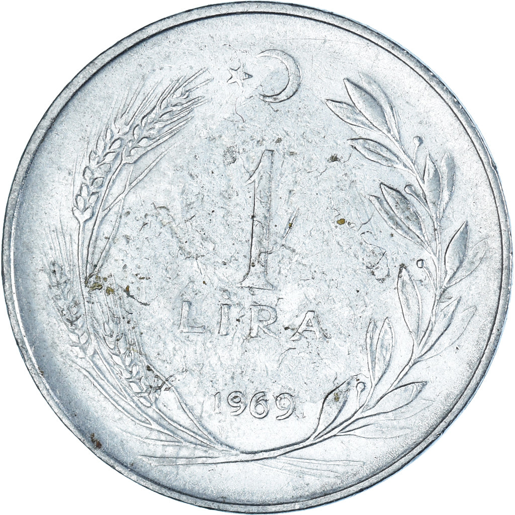 Monnaie, Turquie, Lira, 1969