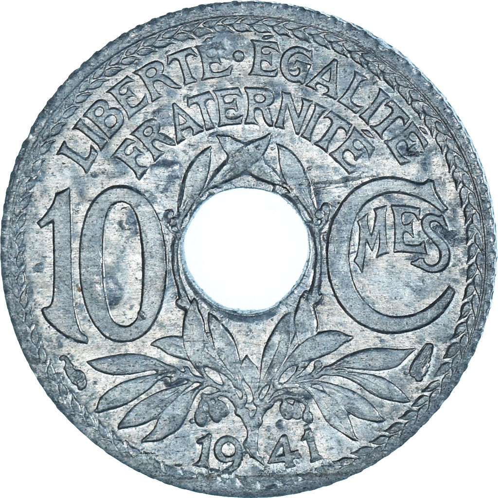 Münze, Frankreich, 10 Centimes, 1941