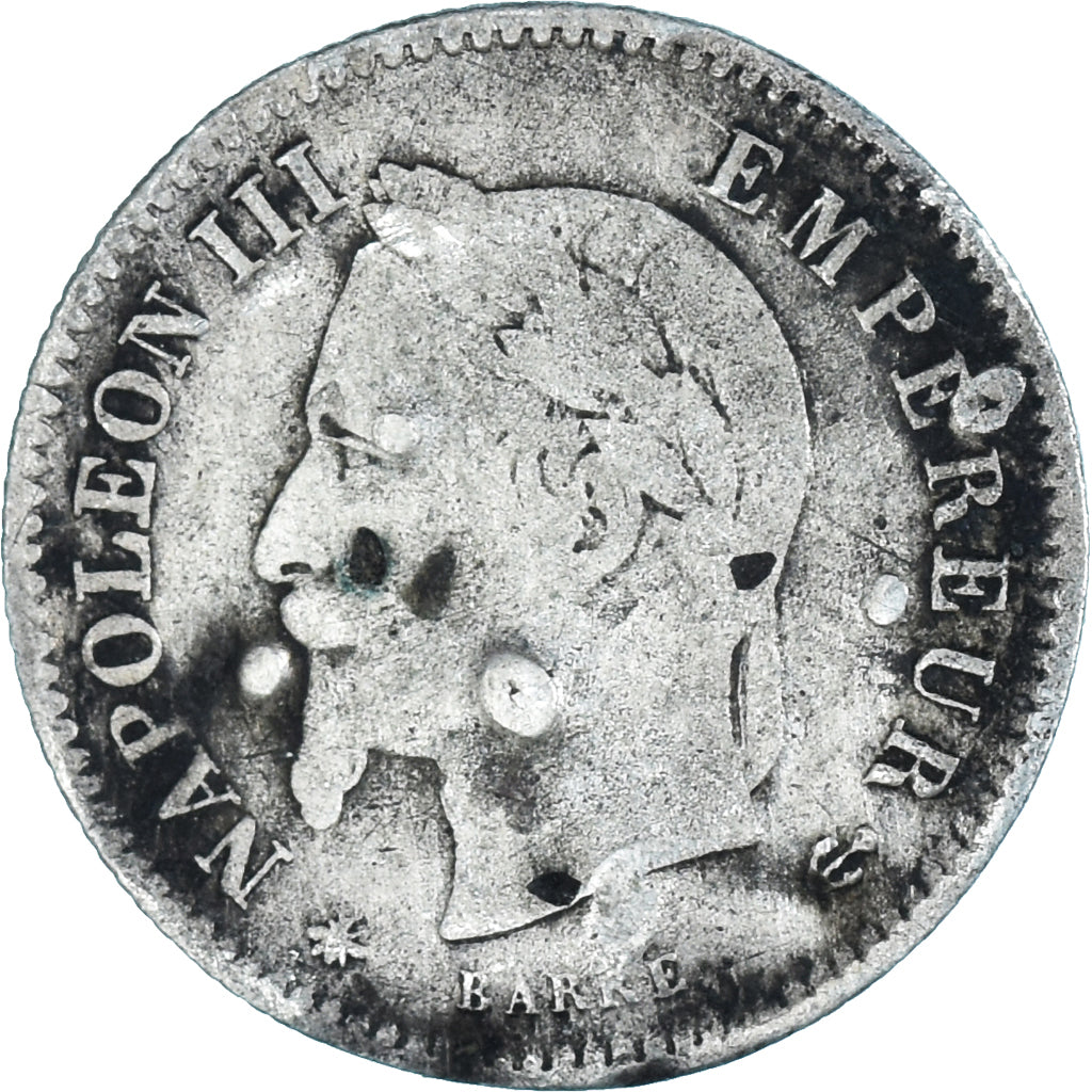 Coin, France, 20 Centimes, 1867
