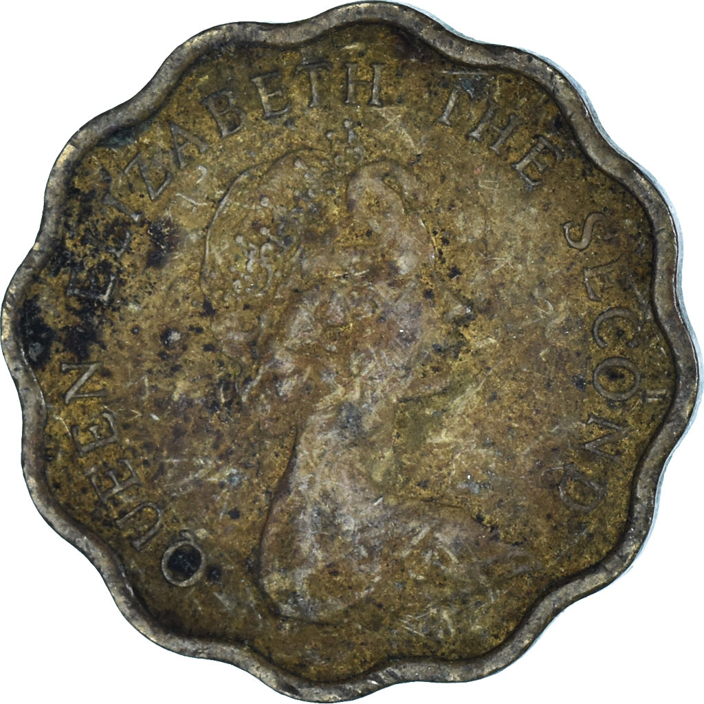 Coin, Hong Kong, 20 Cents, 1979