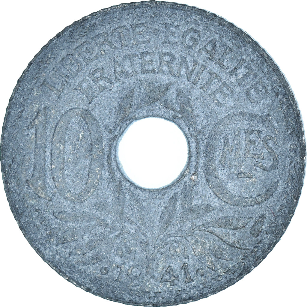 Münze, Frankreich, 10 Centimes, 1941