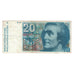 Banconote, Svizzera, 20 Franken, MB+