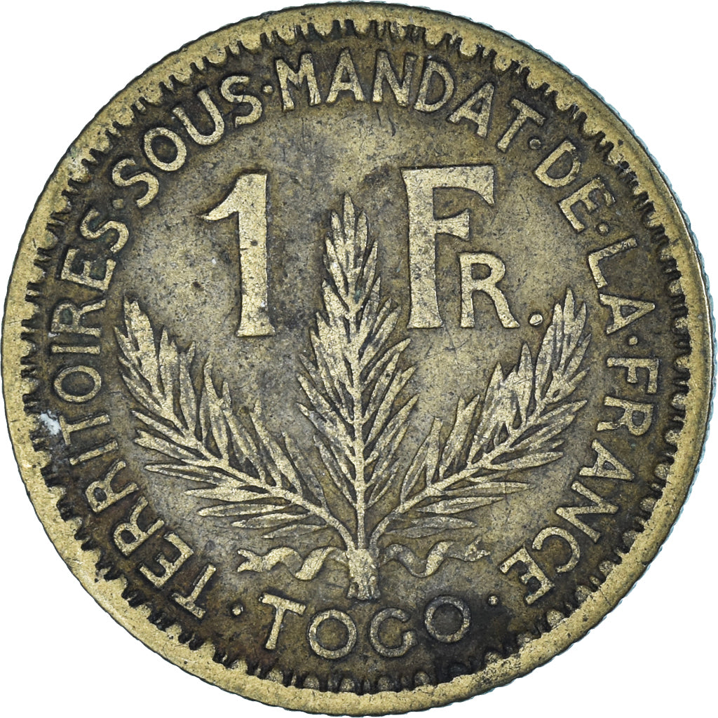 Münze, Togo, Franc, 1924