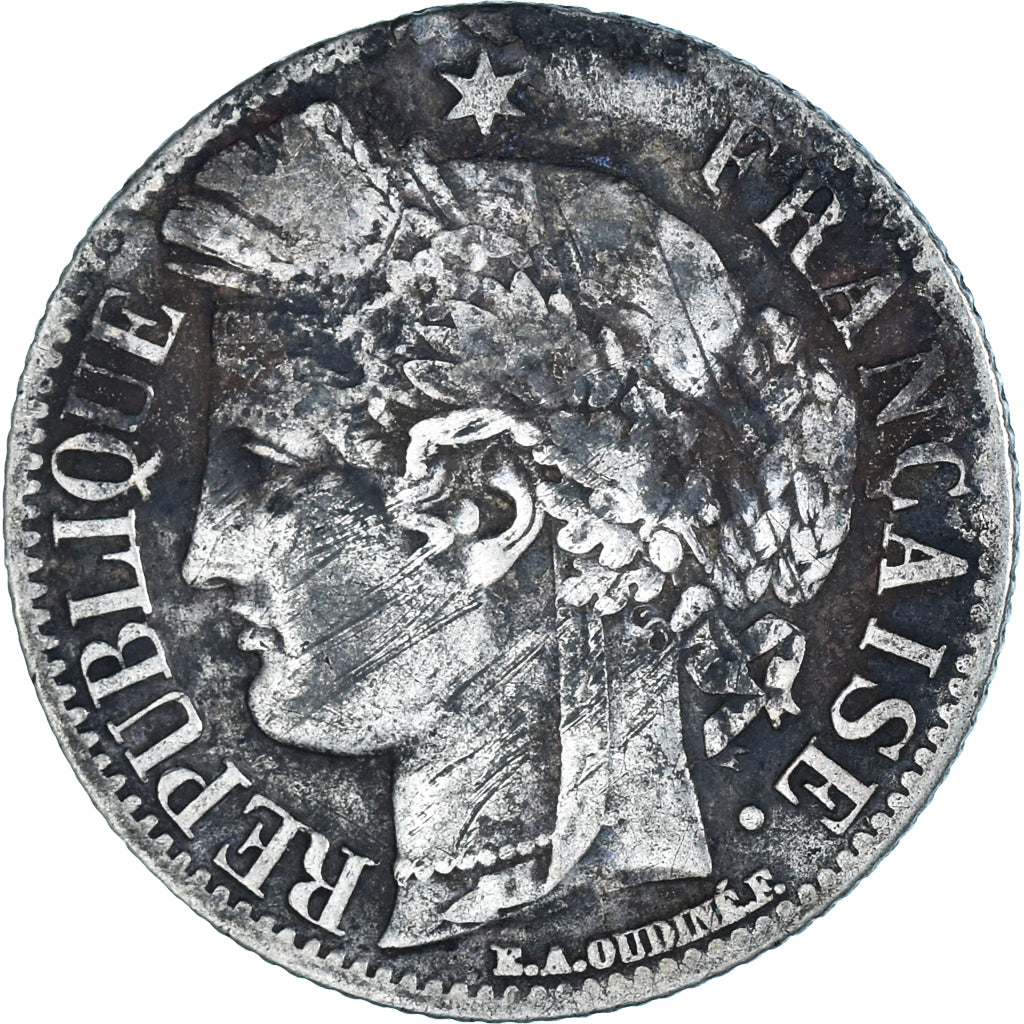 Moneta, Francia, Franc, 1871