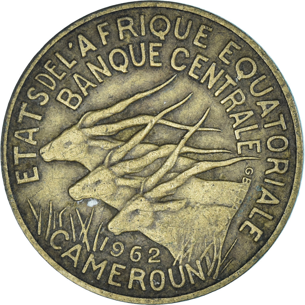 Coin, EQUATORIAL AFRICAN STATES, 10 Francs, 1962