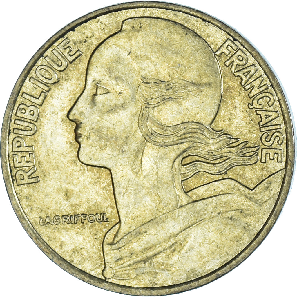 Coin, France, 5 Centimes, 1993