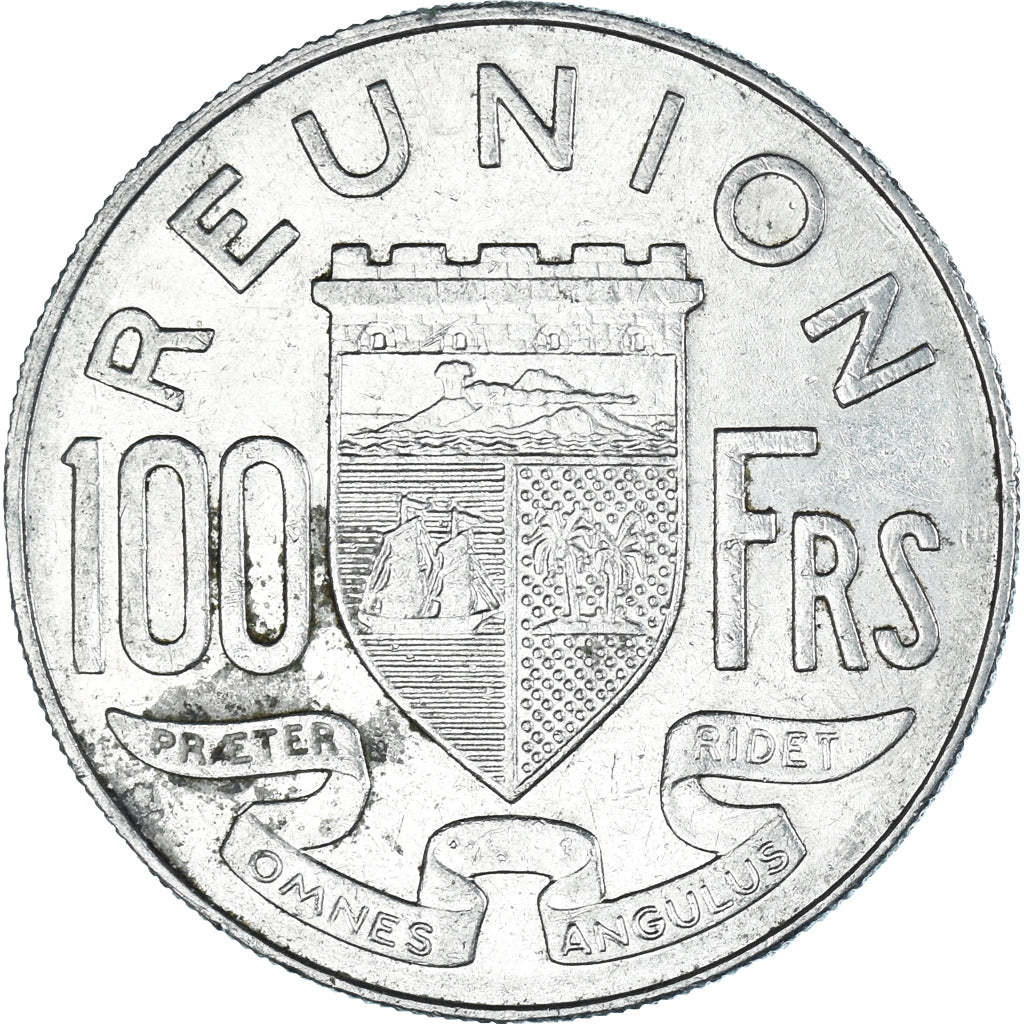 Moneta, Reunion, 100 Francs, 1964