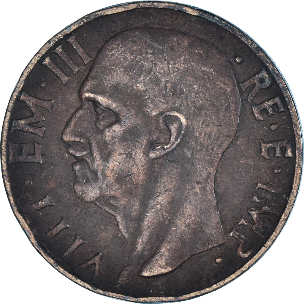 Münze, Italien, 10 Centesimi, 1938
