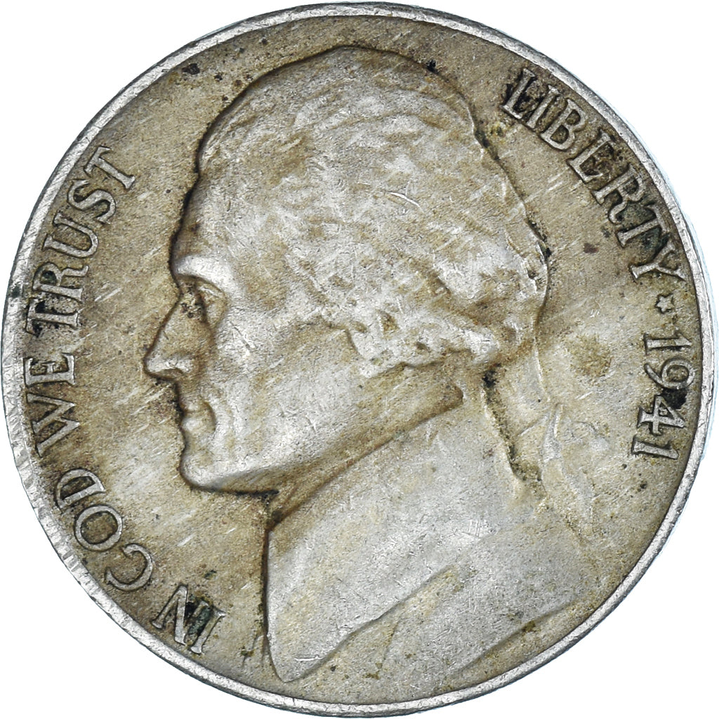 Moneta, Stati Uniti, 5 Cents, 1941