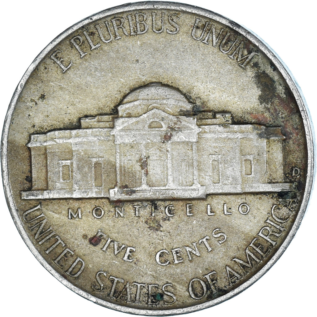 Moneta, Stati Uniti, 5 Cents, 1941
