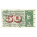 Banknote, Switzerland, 50 Franken, 1972, 1972-01-24, KM:48l, EF(40-45)