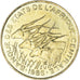 Coin, Central African States, 25 Francs, 1986