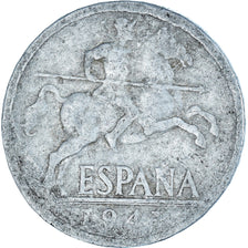 Monnaie, Espagne, 10 Centimos, 1941