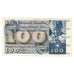 Biljet, Zwitserland, 100 Franken, 1954-1961, TTB