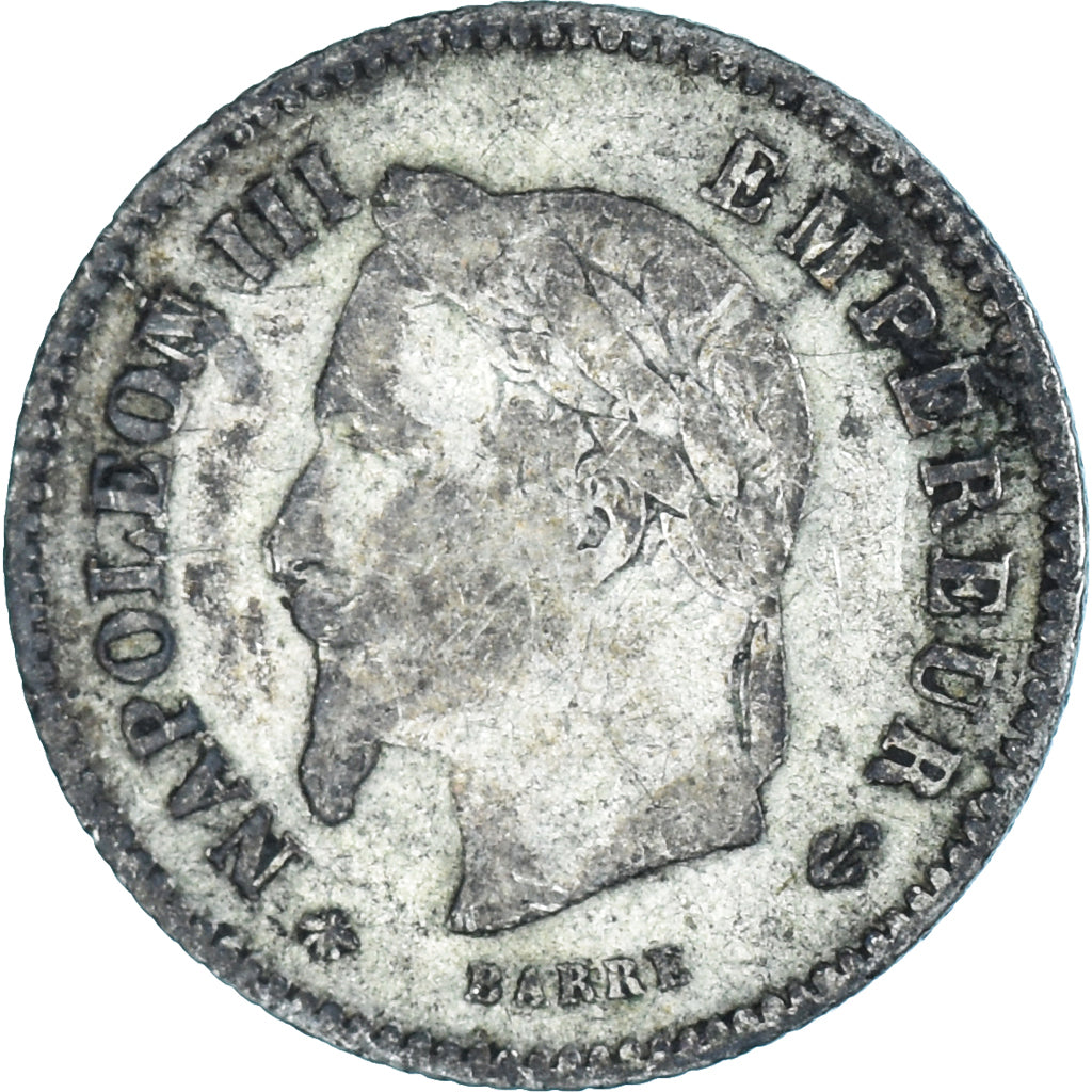 Coin, France, 20 Centimes, 1867