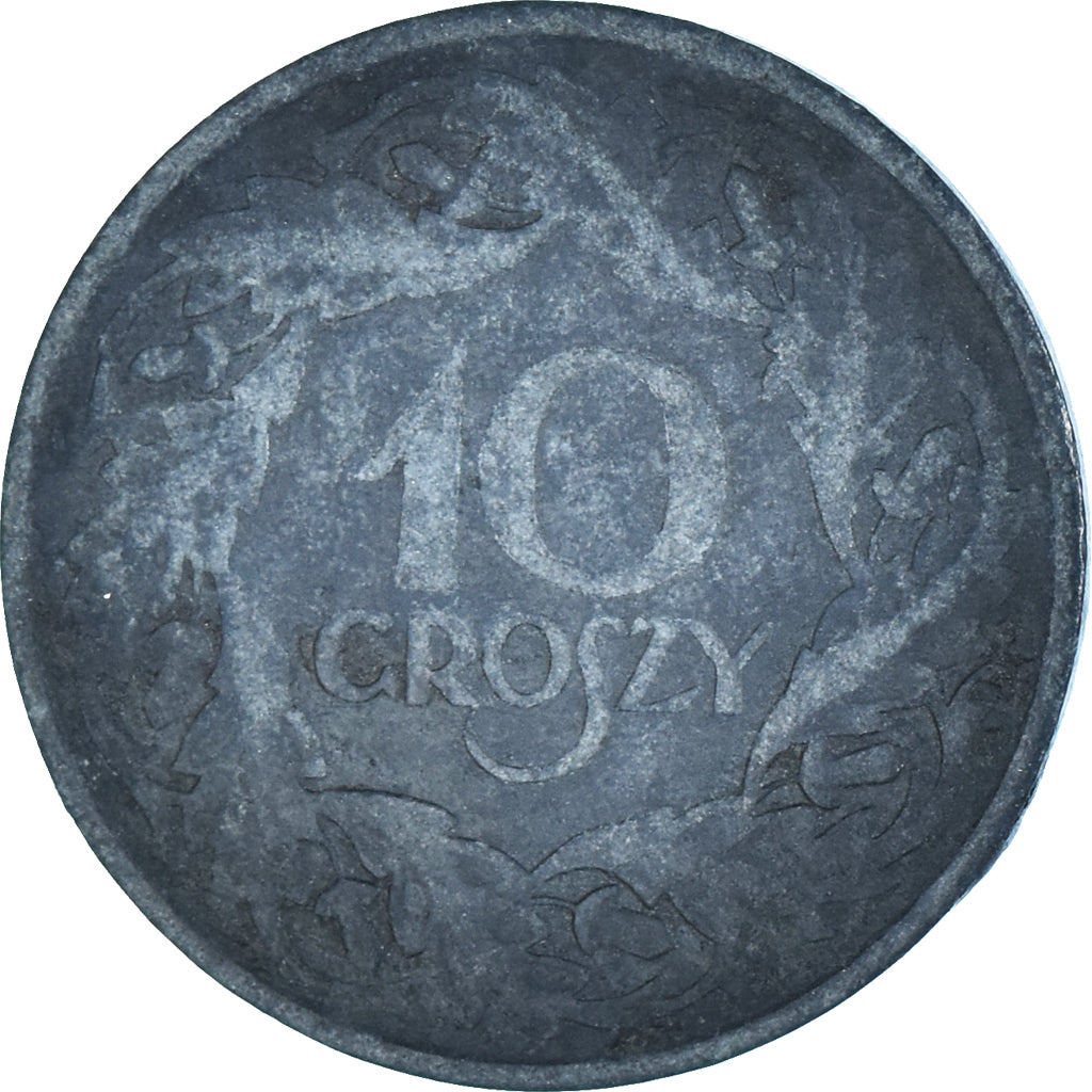 Moneta, Polonia, 10 Groszy, 1923