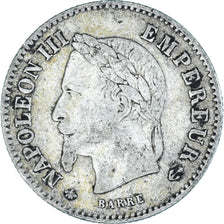 Münze, Frankreich, 20 Centimes, 1867