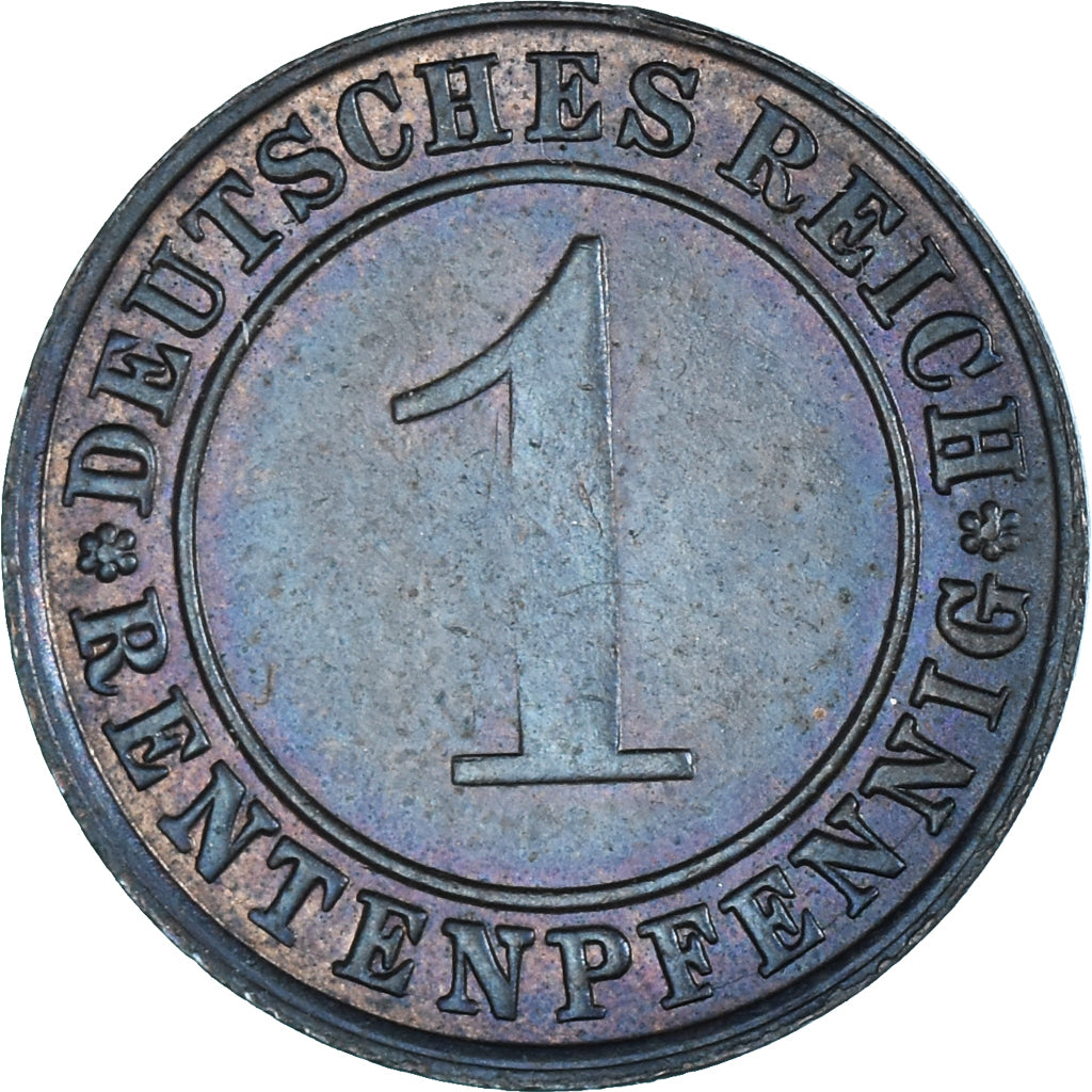 Monnaie, Allemagne, République de Weimar, Rentenpfennig, 1923