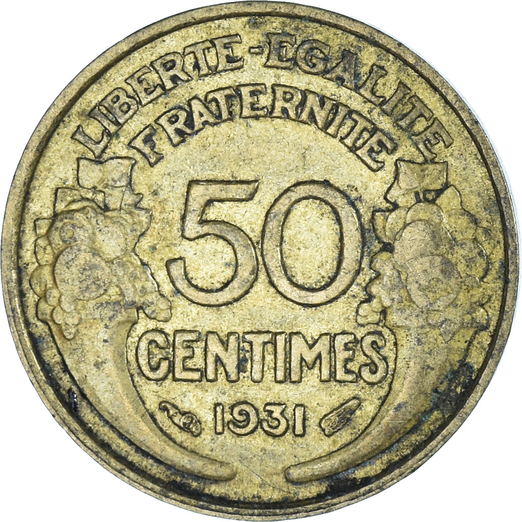 Moneta, Francia, 50 Centimes, 1931