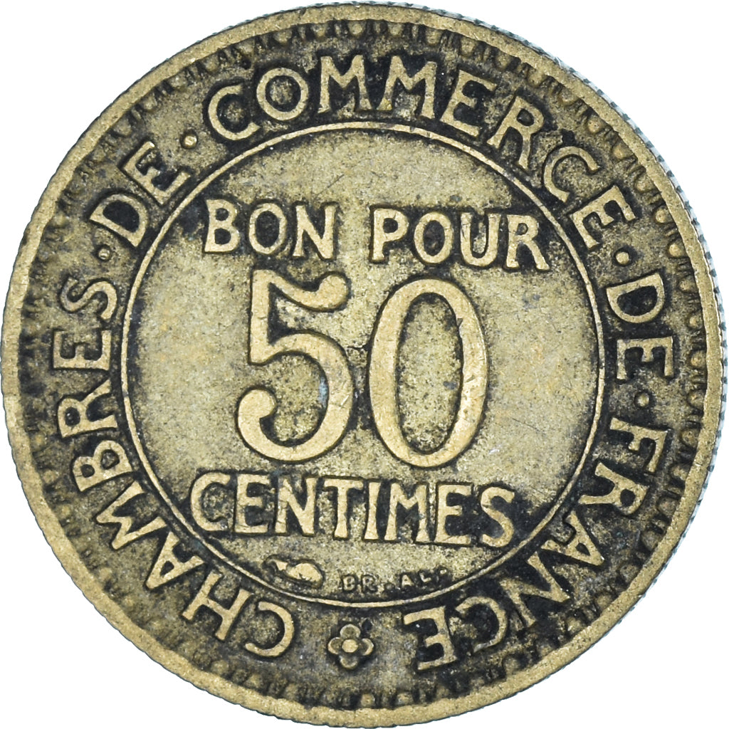 Coin, France, 50 Centimes, 1922