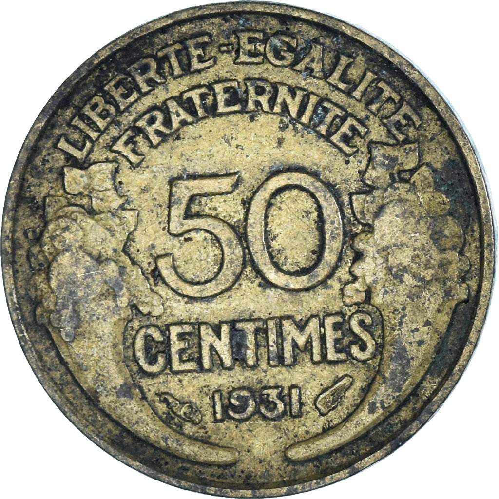 Moneta, Francia, 50 Centimes, 1931