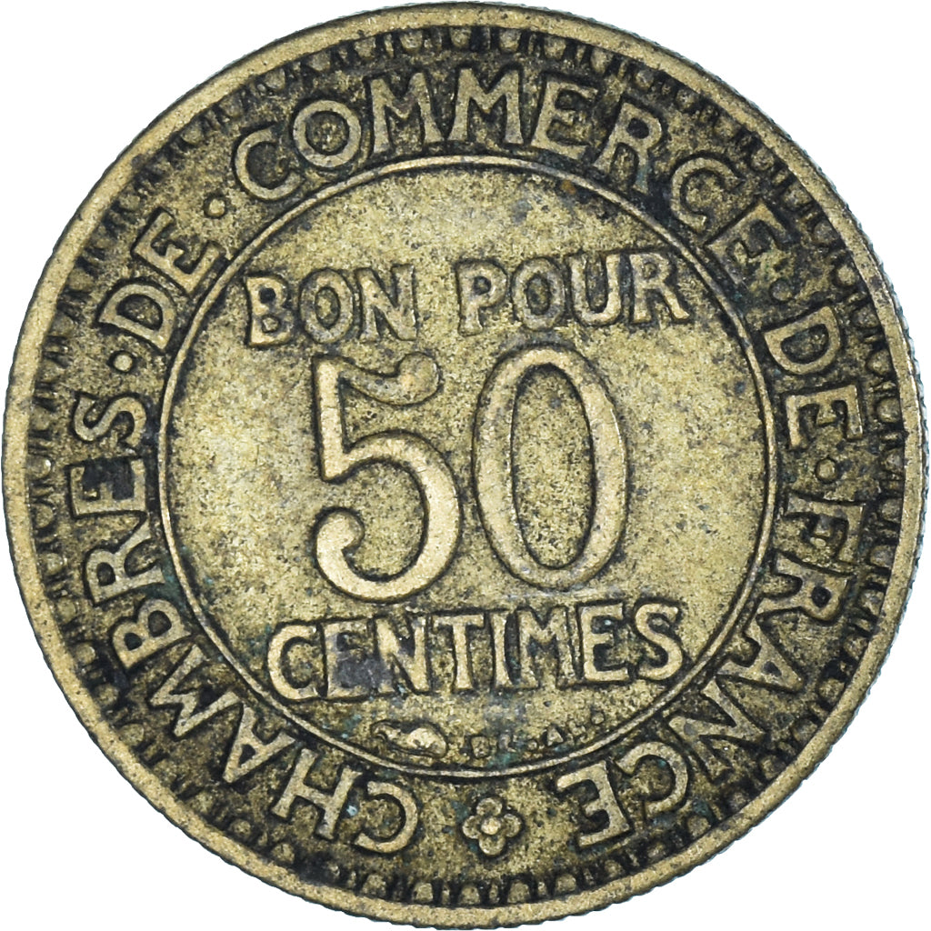Coin, France, 50 Centimes, 1923