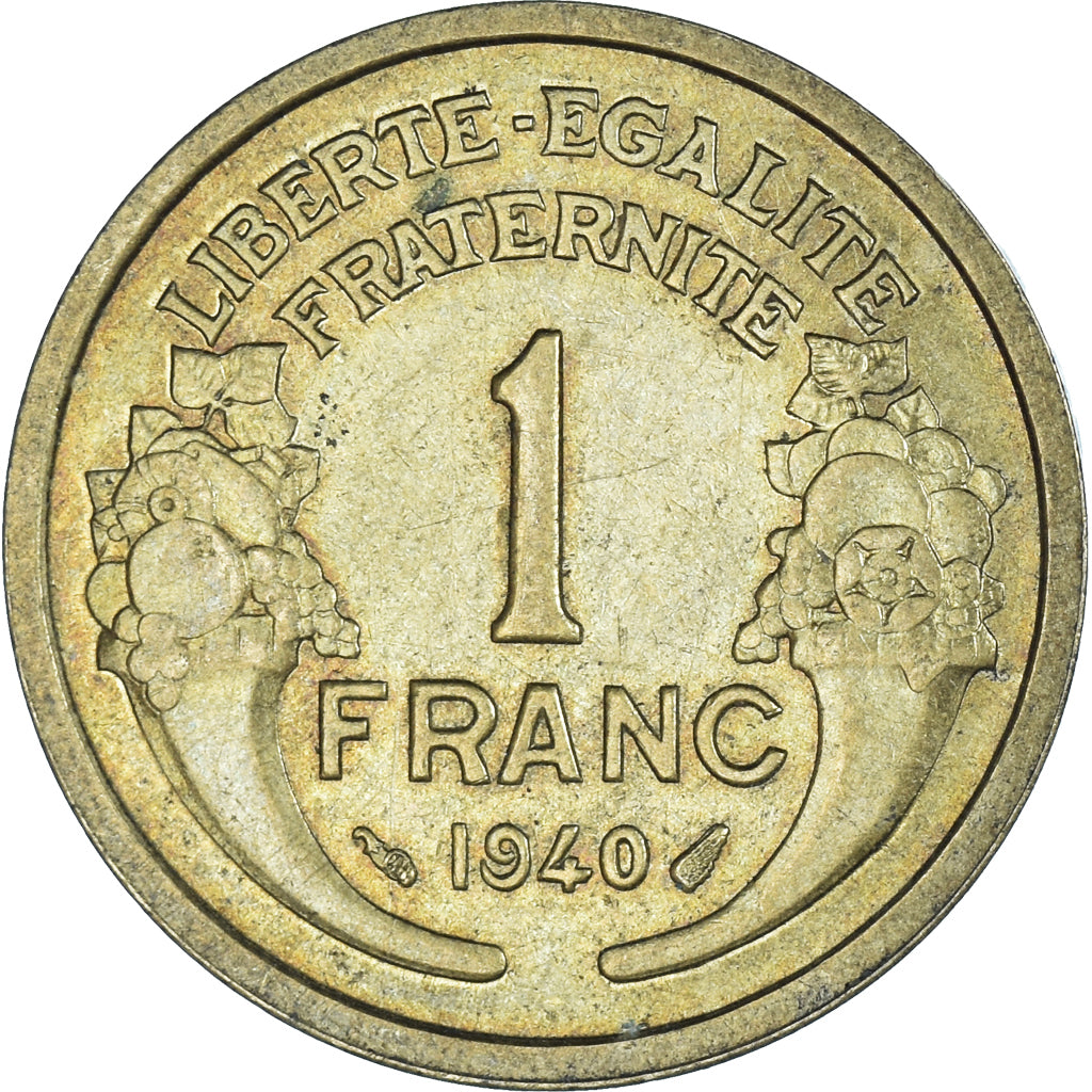 Coin, France, Franc, 1940